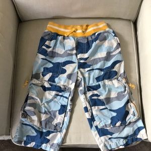 Boys Mini Biden Blue Camo Board Shorts(9Y)